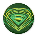 Superman Green Decorative Logo magnets