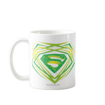Superman Green Decorative Logo Mugs