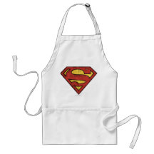 Superman Grunge Logo Aprons