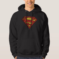 Superman Grunge Logo Hoodies