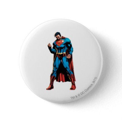 Superman  - Hand in fist buttons