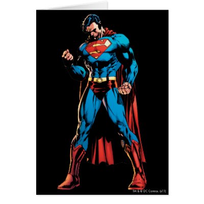 Superman  - Hand in fist cards