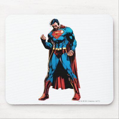 Superman  - Hand in fist mousepads