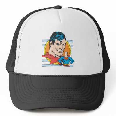Superman Head Shot hats