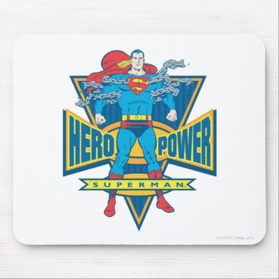 Superman - Hero Power mousepads