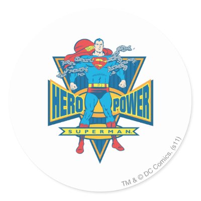 Superman - Hero Power stickers
