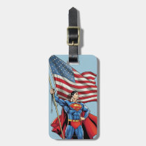 superman, all american, usa flag, patriotic, super hero, dc comics, man of steel, stars and stripes, [[missing key: type_aif_luggageta]] med brugerdefineret grafisk design