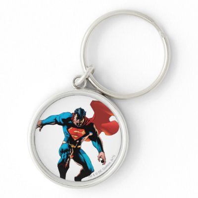 Superman in Shadow keychains