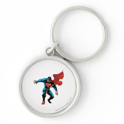 Superman in Shadow keychains