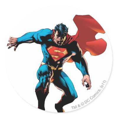 Superman in Shadow stickers