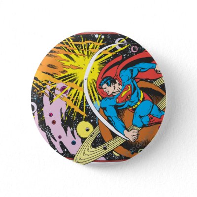 Superman in Space buttons