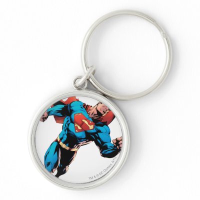 Superman in suit keychains