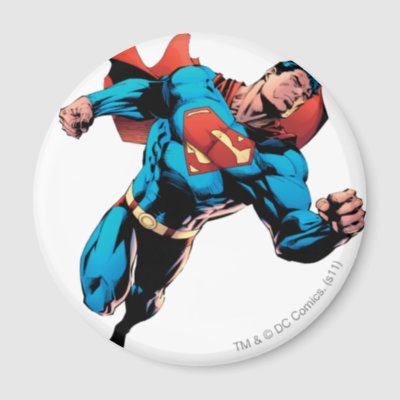 Superman in suit magnets