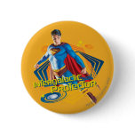 Superman Intergalactic Protector Button