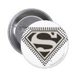 Superman - It's Showtime! Logo Pinback Button
