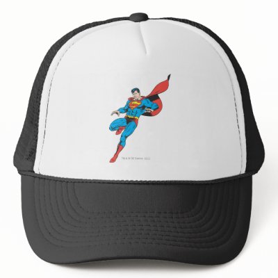 Superman Lands Lightly 2 hats