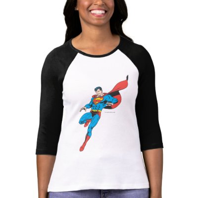 Superman Lands Lightly 2 t-shirts