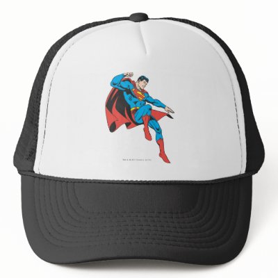 Superman Lands Lightly hats