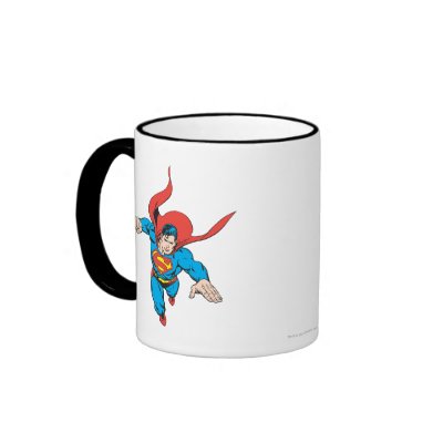 Superman Leaps Forward mugs