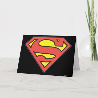 Superman Logo cards