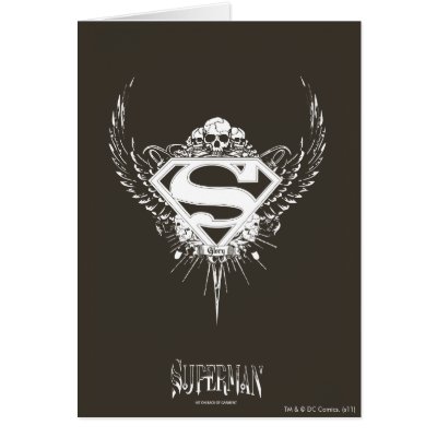 Superman Logo cards