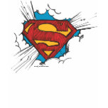 Superman logo in clouds tanktop
