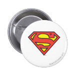 Superman Logo Pinback Buttons