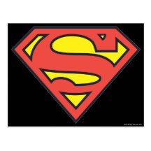 Superman Logo Postcard
