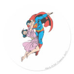 Superman & Lois in Pink stickers