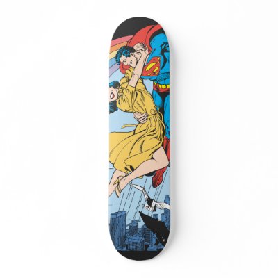 Superman & Lois in Yellow skateboards