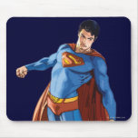 Superman Looking Down Mouse Pad