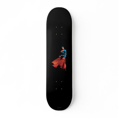 Superman Looks Front skateboards