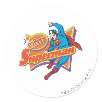 Superman - Man of Steel stickers