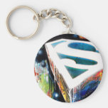 Superman Neon Graffiti Key Chains