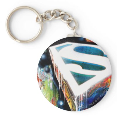 Superman Neon Graffiti Key Chains by Superman