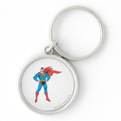 Superman Posing keychains