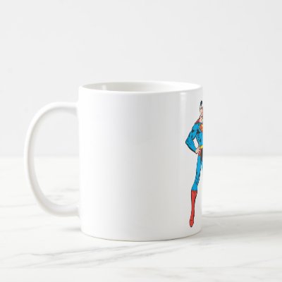 Superman Posing mugs