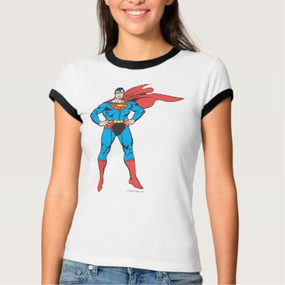 Superman Posing t-shirts