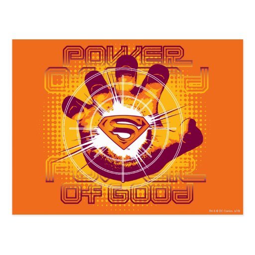 Superman Power of Good Postcard