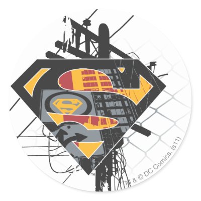 Superman powerlines stickers