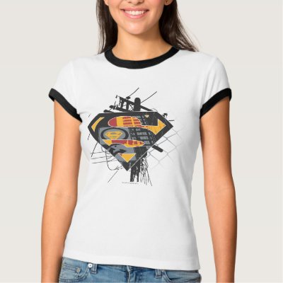 Superman powerlines t-shirts