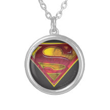 Superman Reflection S-Shield Necklaces