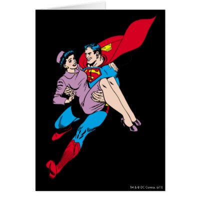 Superman rescues Louis cards