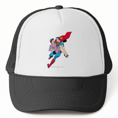 Superman rescues Louis hats