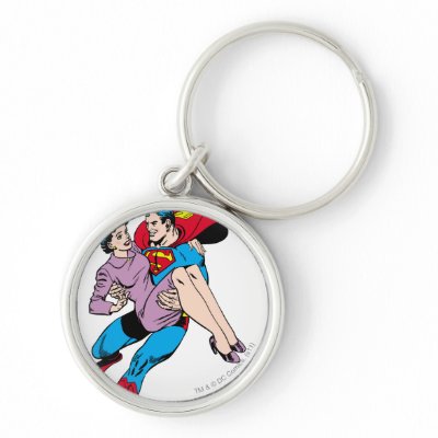 Superman rescues Louis keychains