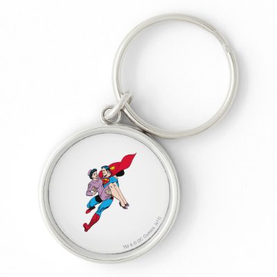 Superman rescues Louis keychains