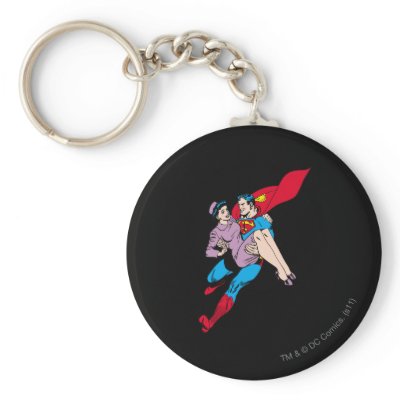 Superman rescues Louis keychains