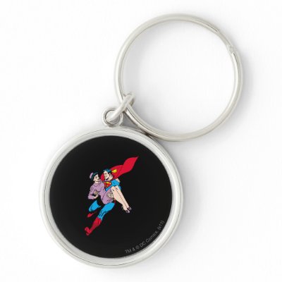 Superman rescues Louis keychains