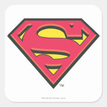 superman, superman logo, superman symbol, superman icon, superman emblem, superman shield, s shield, school, back to school, stickers, Klistermærke med brugerdefineret grafisk design