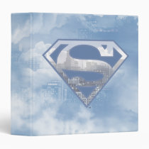 superman, superman logo, superman symbol, superman icon, superman emblem, superman shield, s shield, super man, flying, super hero, superhero, man of steel, shield, logo, dc comics, metropolis, silhouette, graphics, comic, comic books, art, Binder with custom graphic design